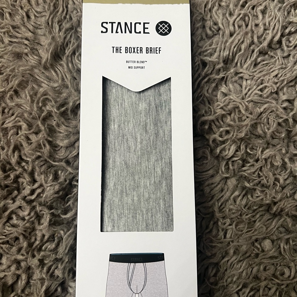 Stance Gray Boxer Briefs (brand new in box)